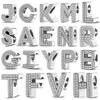 Charms Originale Zircon English Letters Series Beads Fits Bracelets Necklace Women Charm Copper Luxury Diy Jewelry Gifts