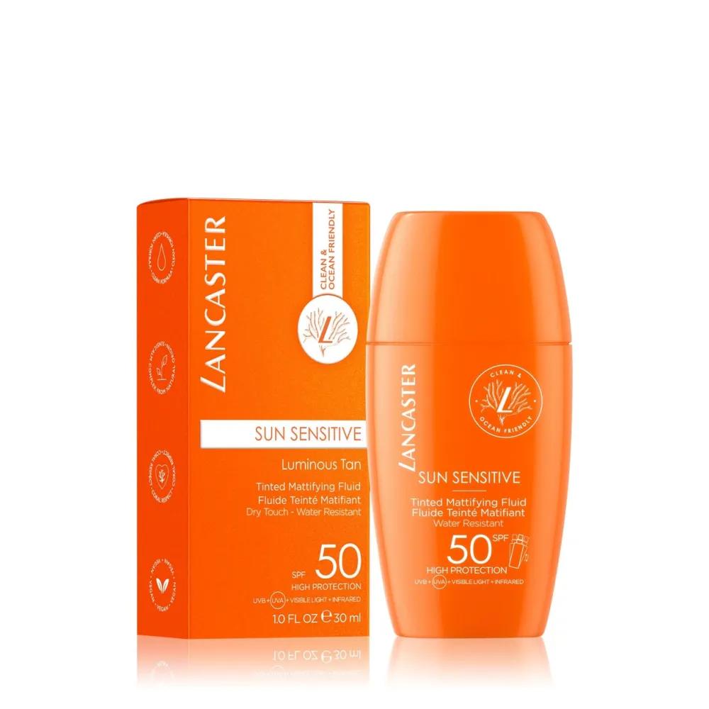 Lancaster Sun Fluid Tinted Mattifying SPF50, 30ml
