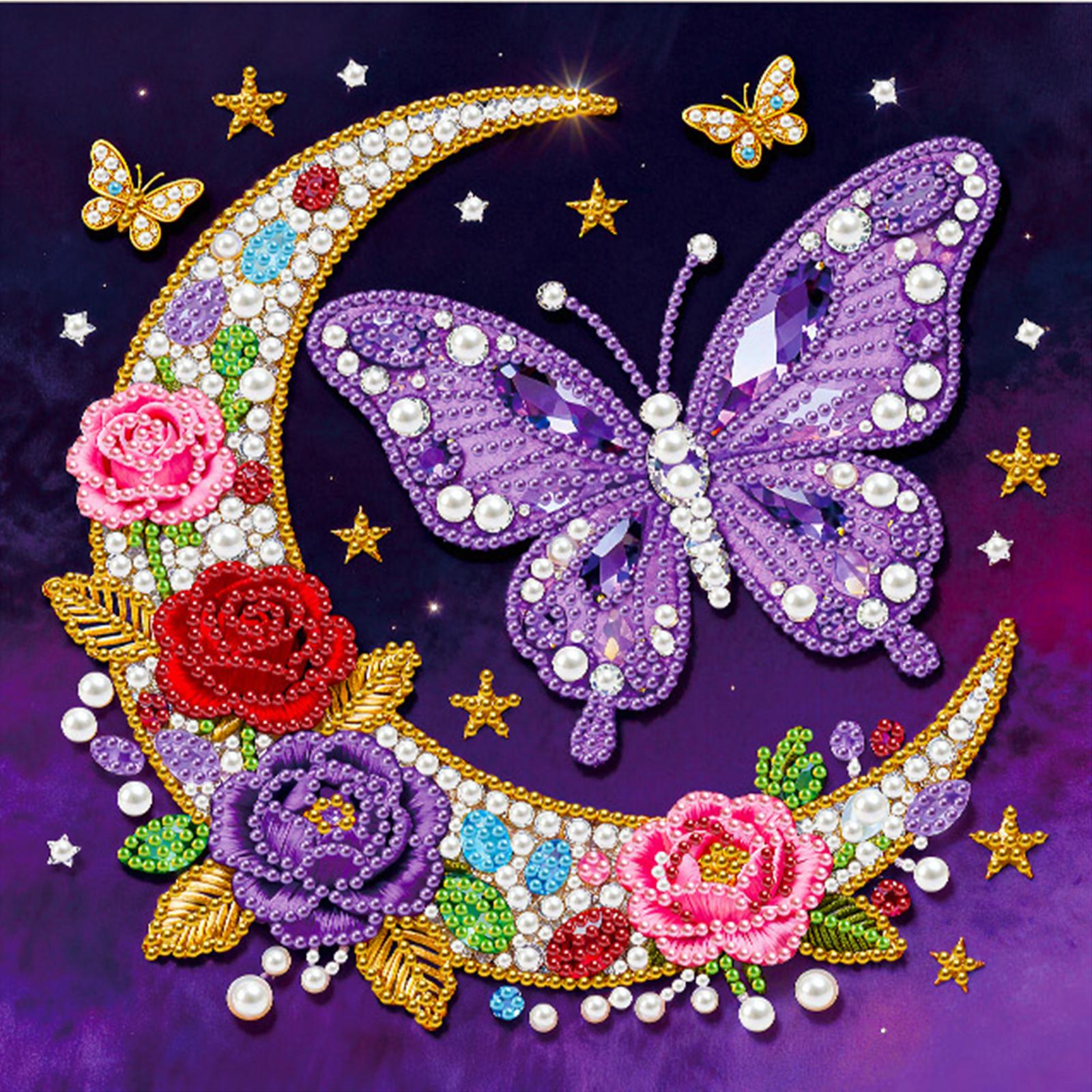 

DIY Pearl Gem Art Diamond Painting Kits for Home Wall Decor Diamond Painting Gem Art 25x25cm With Frame