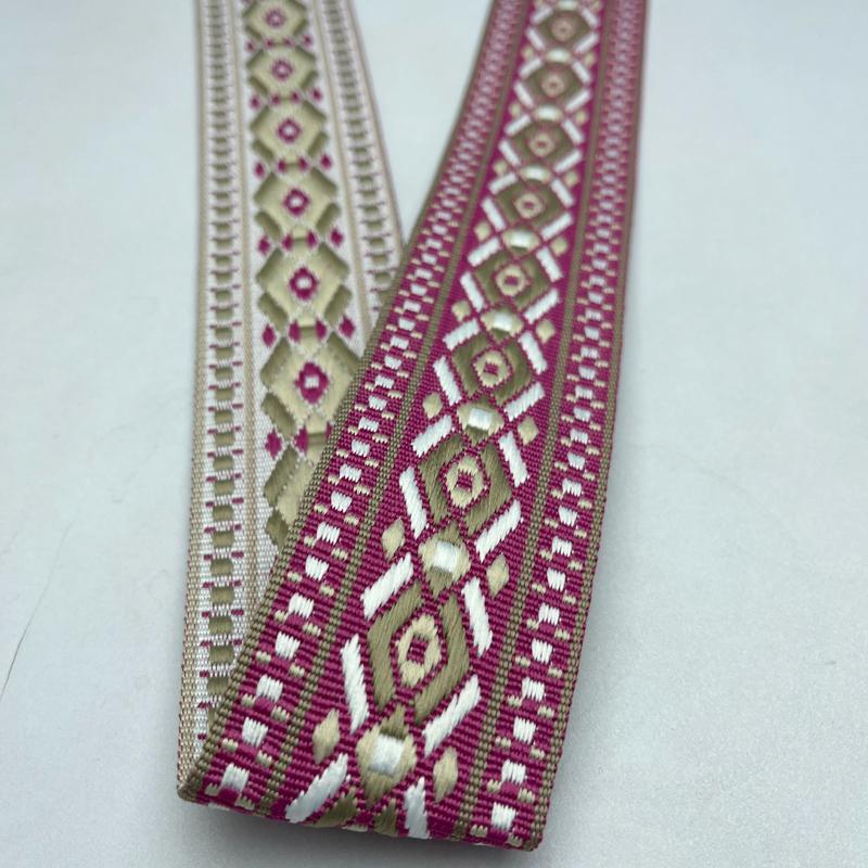 5cmx1Yard Ribbon Luxury Colorful Diamond Pattern Curtain Decor Sewing Accessories Multi-Function Multiple Colors