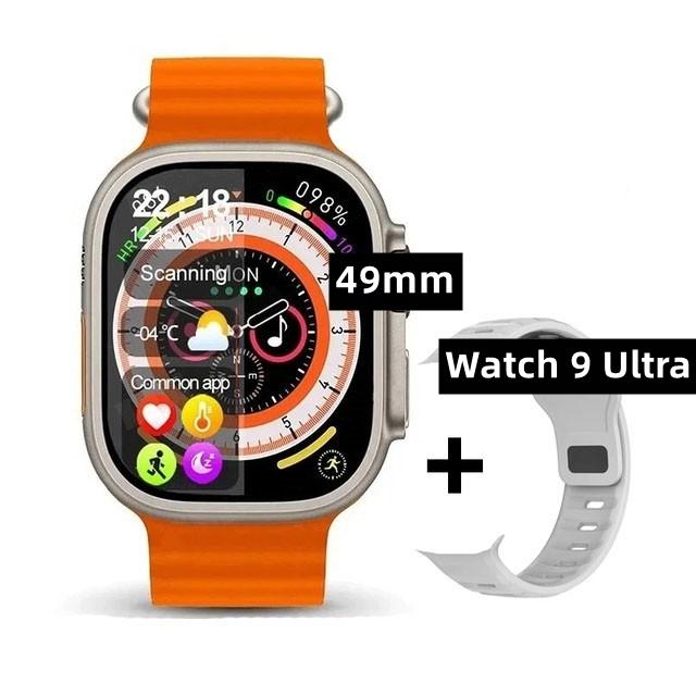 Gps Smartwatch 49mm Ultra 9 Połączenie Bluetooth Nfc Kompas Śledzenie Trasy Ip68 Smartwatch Microwear U9 Ultra Smart Watch Dla Mężczyzn Kobiet