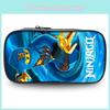 Cartoon Ninjago Kids Pencil Case With Lightweight Nylon Material For Use Daily