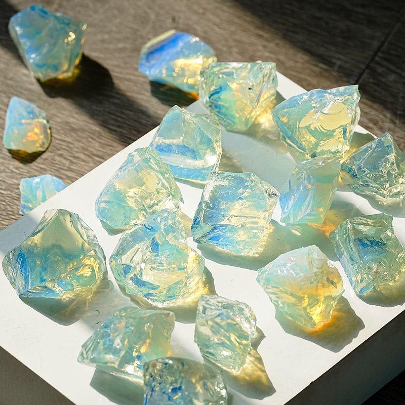 Natural Opal Decorative Diffuser Stone Ornament