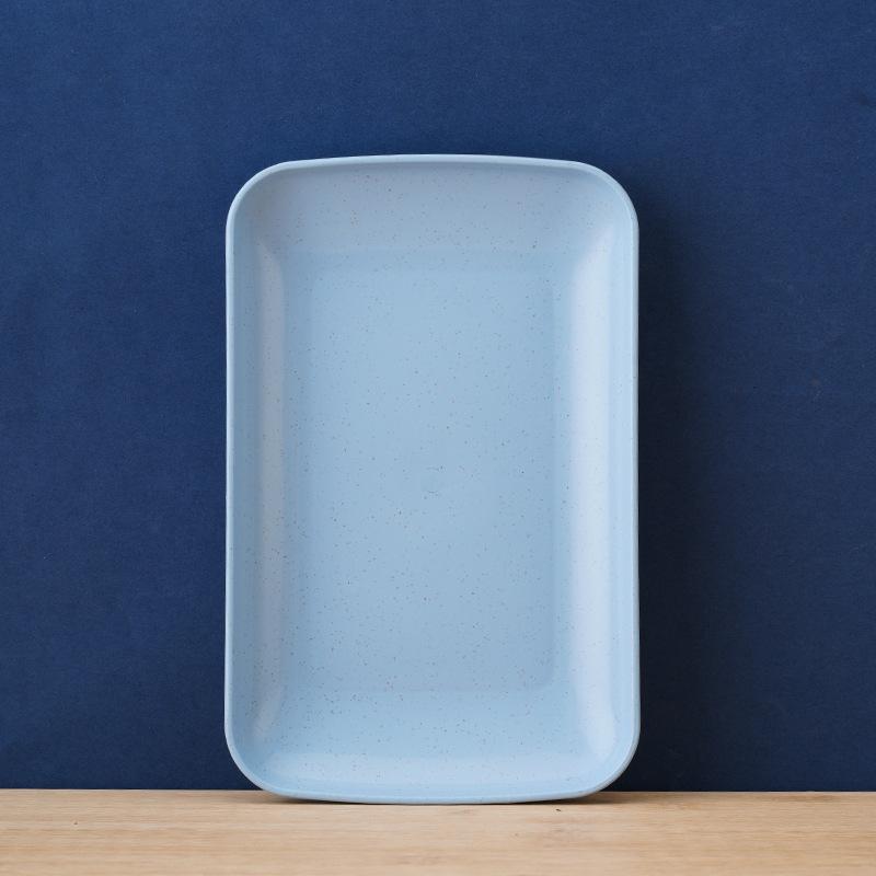 

Прямокутна Побутова Ресторанна Тарілка для Фруктів та Закусок small 19*12cm синій