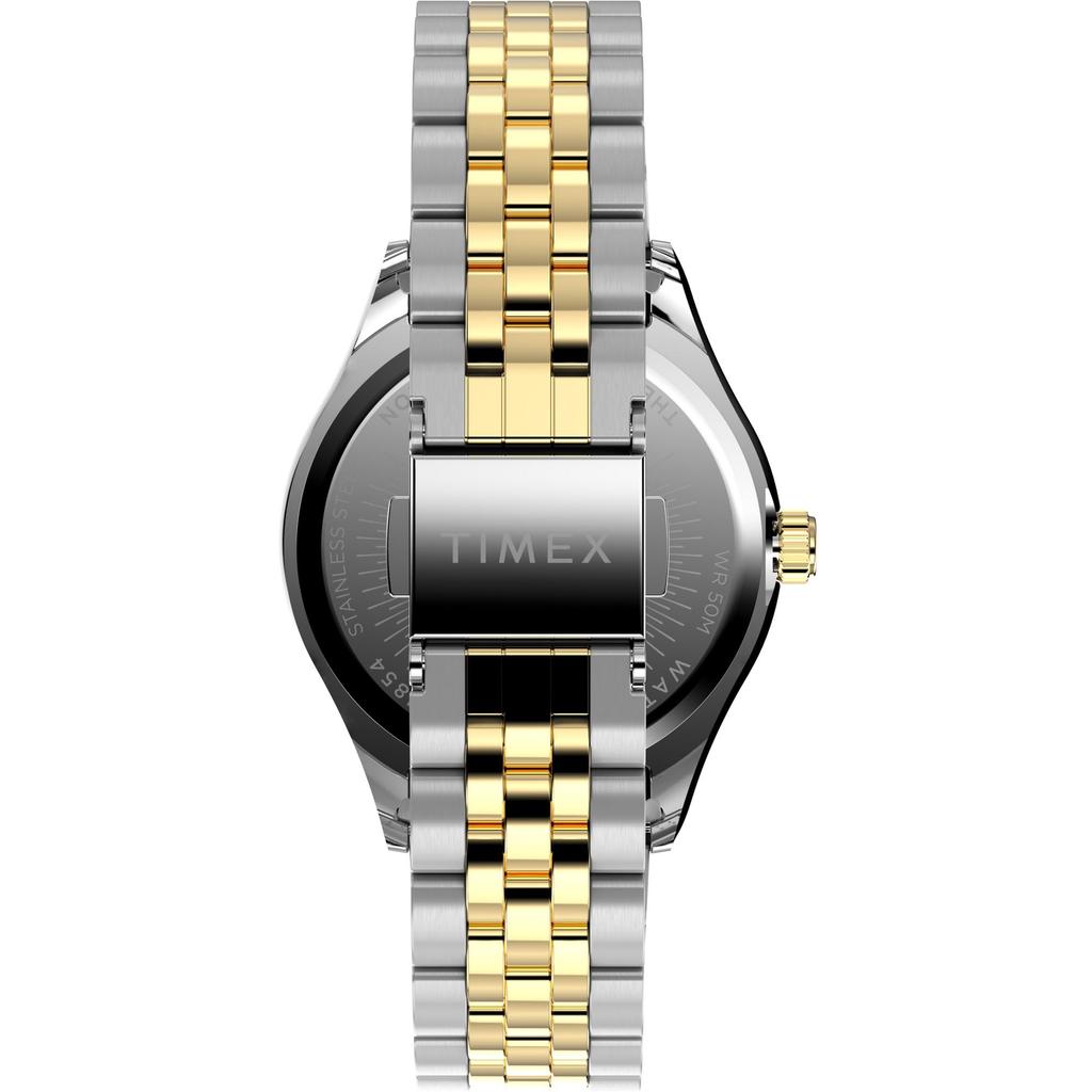 TIMEX Legacy Watch, Silver Dial, Stainless Steel, Mineral Glass, Quartz Movement, Women's, Gold, TW2W49700 [Parallel Import]