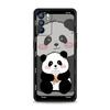 Cute Panda Climbing Bamboo Phone Case For Oppo Reno8 Reno7 Reno6 Pro A54 5G Find X6 X5 A53 A52 A9 A15 A95 A17 A16 A57 A31 Cover