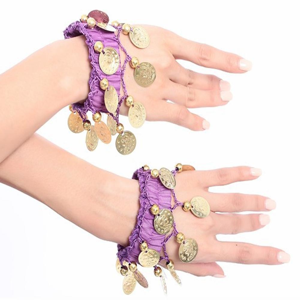 Dance Band Belly Dance Super Loud Performance Bracelet Ankle Chain Indian Dance Performance Accessories (single)