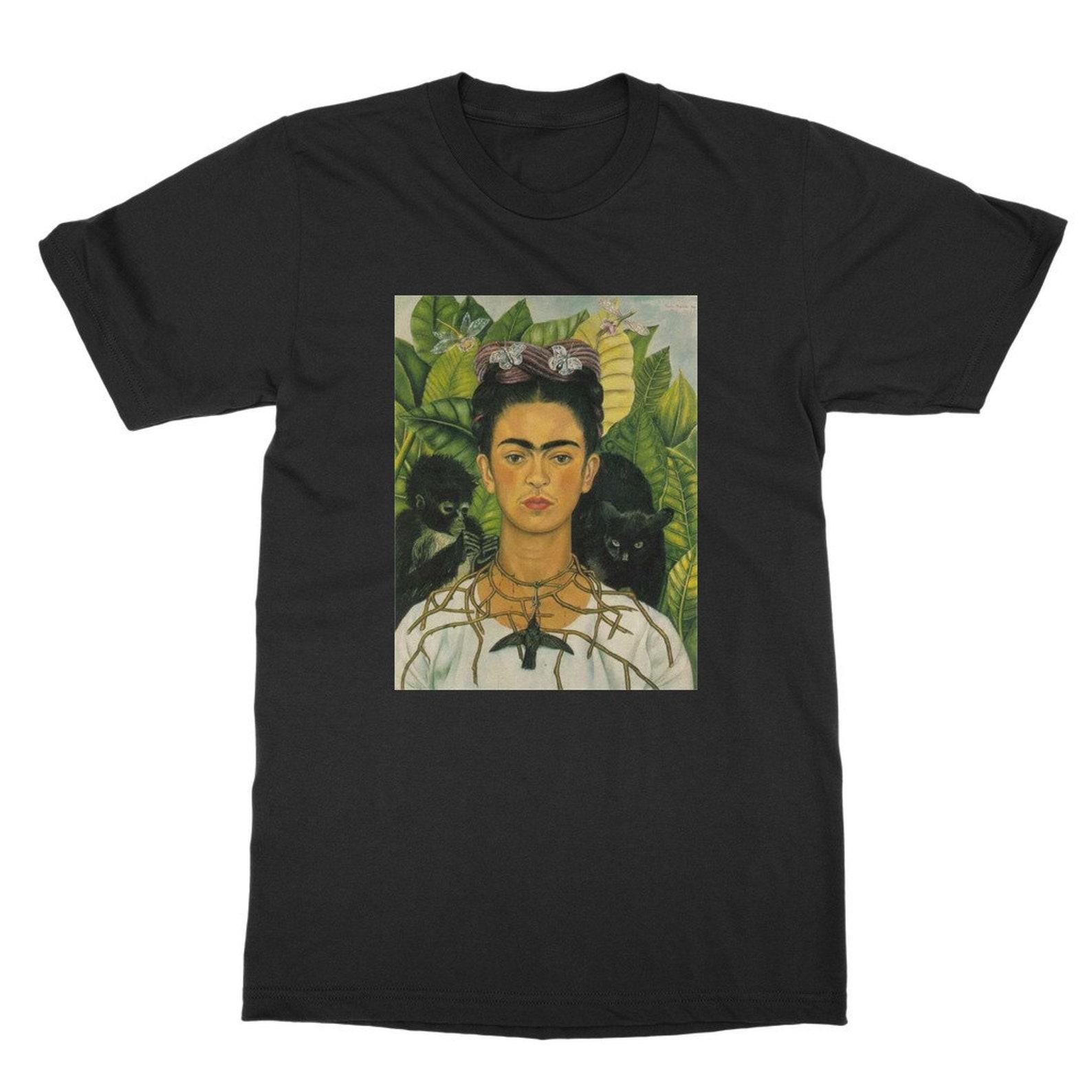 Frida Kahlo Self-Portrait T-Shirt – Classic Unisex Style M