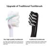 hongjin Extra Soft Toothbrush, Ultra Soft-bristled Adult Toothbrush Micro Nano 15000 Floss Bristle Good Cleaning Effect for Sensitive Teeth Oral Gum R