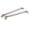 2 Pcs RC Antriebswelle Edelstahl M4 für 110 RC Crawler für Traxxas für Axial SCX10 II 139mm