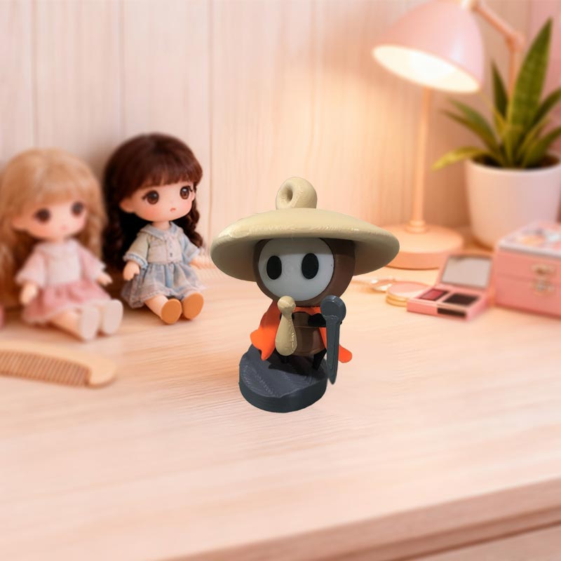 Hollow Knight Silksong Game Peripheral Shelma Figurine 3D Printed Creative Decor High-aesthetic Collectible Statue