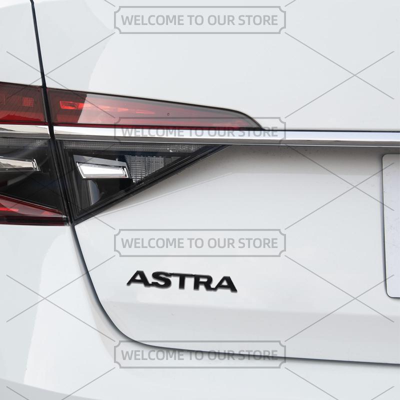 Car 3D Metal For Opel Vauxhall Astra OPC Line GTC GSe Body Emblem Badge Decals Auto Tail Sticker Decorative Accessories