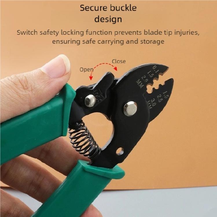 Industrial Capillary Shears For Refrigeration Systems Steel Blade With Antislip Ergonomic Handle Wire Stripper
