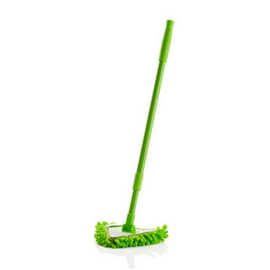 Rotatable Telescopic Chenille Triangle Mop with Replacement Head