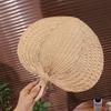 Handmade Palm-Leaf Fan Home Decoration Straw Fan Artistic Rattan Fan  Summer