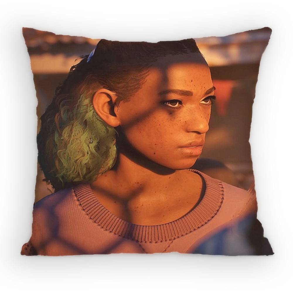 Game Lost RRecords BBloom RRage Pillow Case Sofa Living Room Bedroom Headboard Backrest Cushion Square Cushion Nap Time