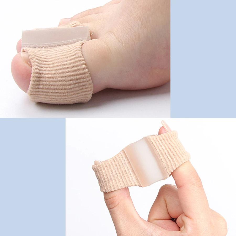 2/4Pcs Bunion Corrector Toe Separators, Elastic Fabric Sleeve Silicone Toe Straightener, Reusable Toe Spacer Men Women Foot Care