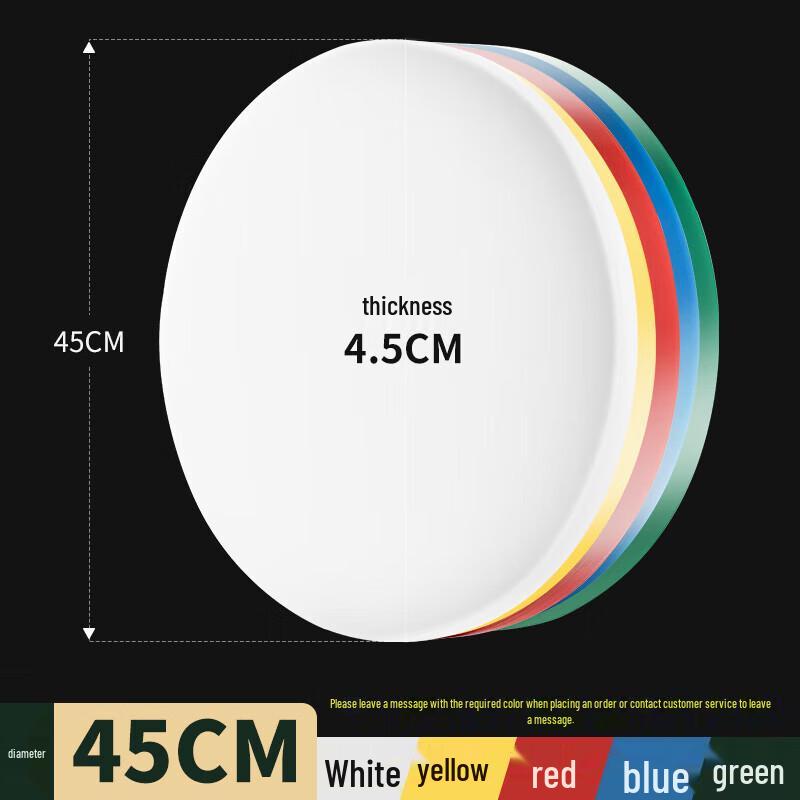 SKECH Thickened PE Round Cutting Board 45cm Diameter