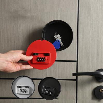 1pc 4-digit Passwords Storage Key cabinet,Storing Small Valuables Money Hideaways with Secret Compartment Small Treasure Concealing Safe.