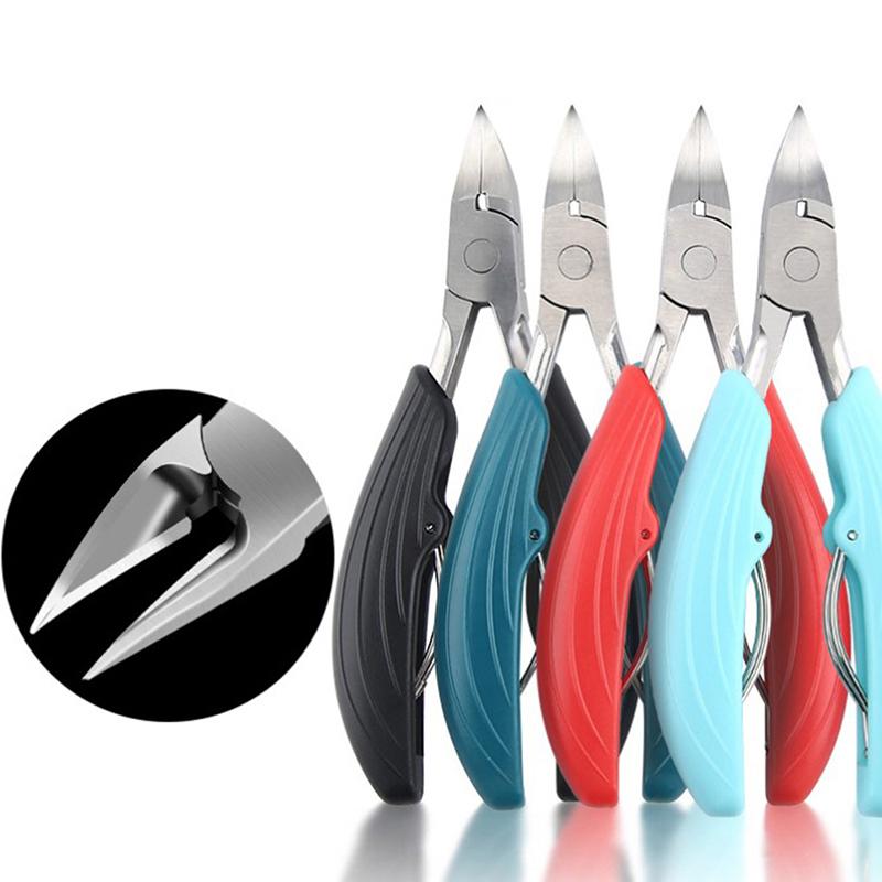 Stainless Steel Toenail Clippers Dead Skin Remover Nail Correction Thick Nails Ingrown Toenails Nippers Cutters