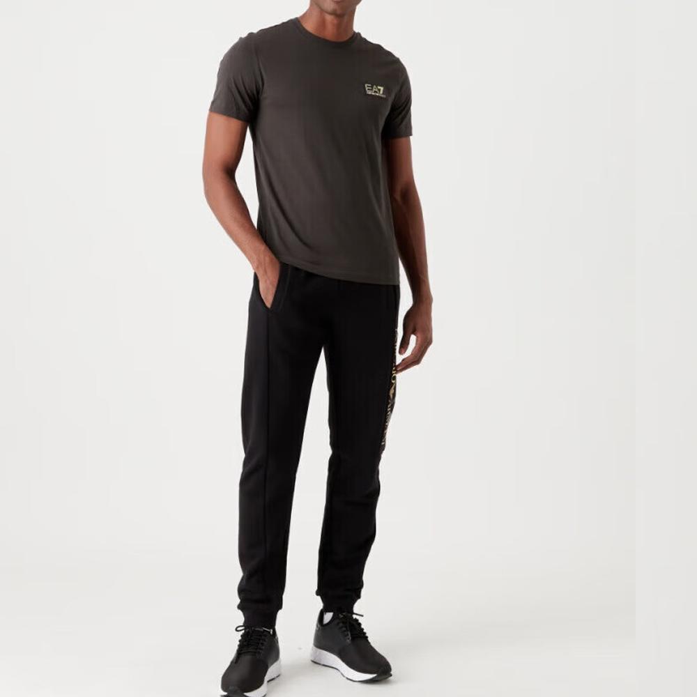 EMPORIO ARMANI EA7 T-Shirts Men's Crew Neck Moderate Straight Fit 3RPT19-PJM9Z-1100