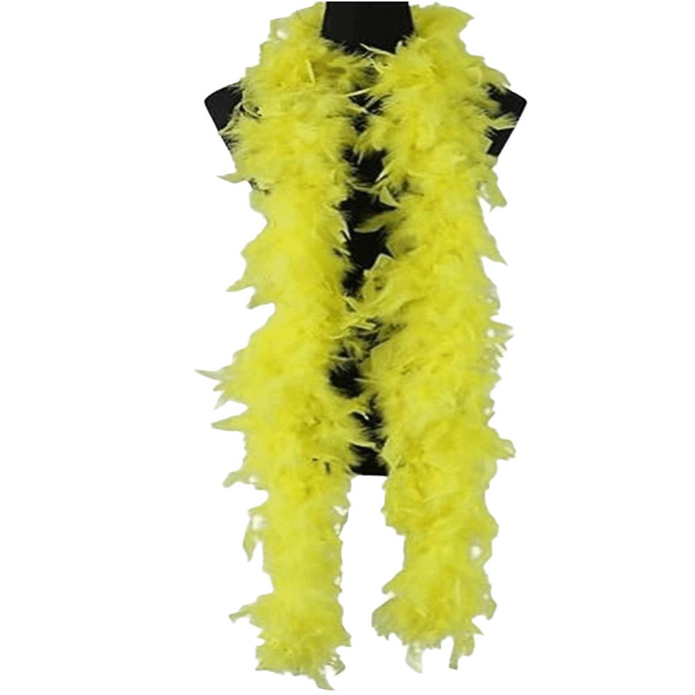 Fluffy Feather Boa Solid Color Apparel Fabric Fashion Feather Scarf DIY