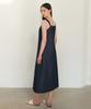 Artid Twist One-Piece Dress_Indigo