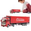 Plastic Container Transport Truck Toy Zinc Zinc Alloy Large Truck Toy Transport Vehicle Toy  Educational Toy