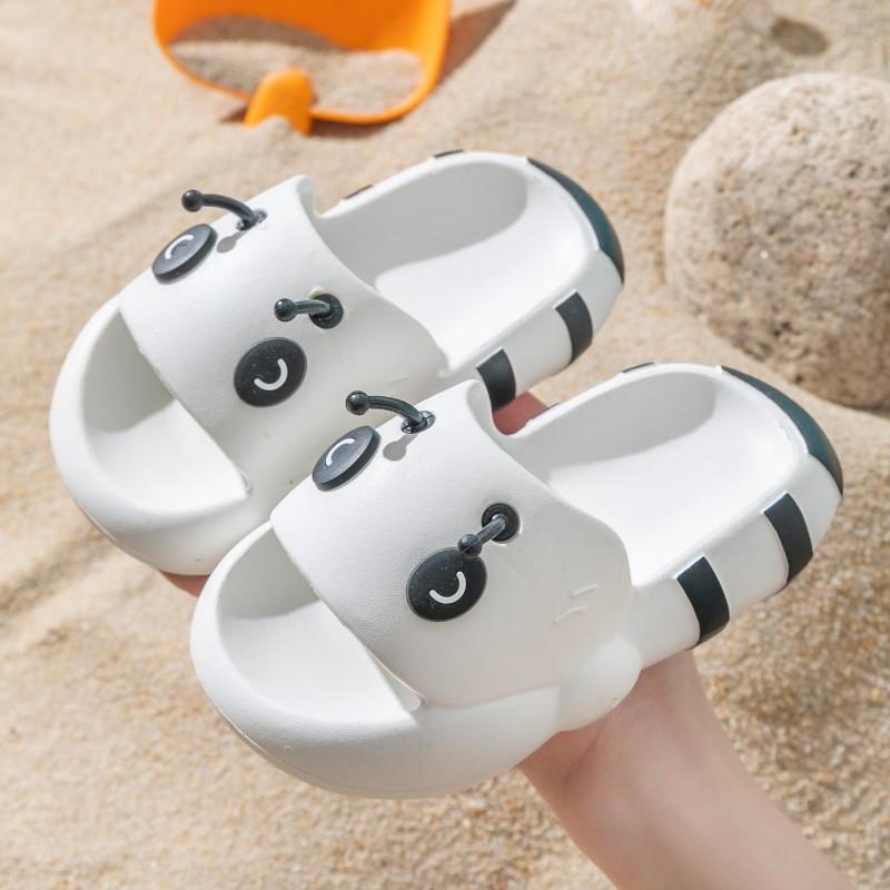 EVA Children's Slippers Summer Boys Indoor Home Cartoon Cute Non-Slip Soft Sole Bathroom Girls Baby Sandals