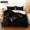 Hot Sale 3D Gamepad Bedding Set Custom Kids Boys Gamer Teens Video Game Duvet Cover for Youth Modern Game Controller Bedspread