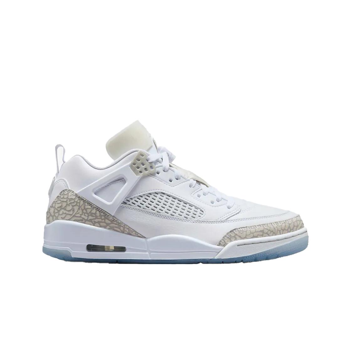 Air Jordan Spizike Low Weiß Neutralgrau Herren Sneaker Metallic-Silber Zartblau FQ1759-103 44.5