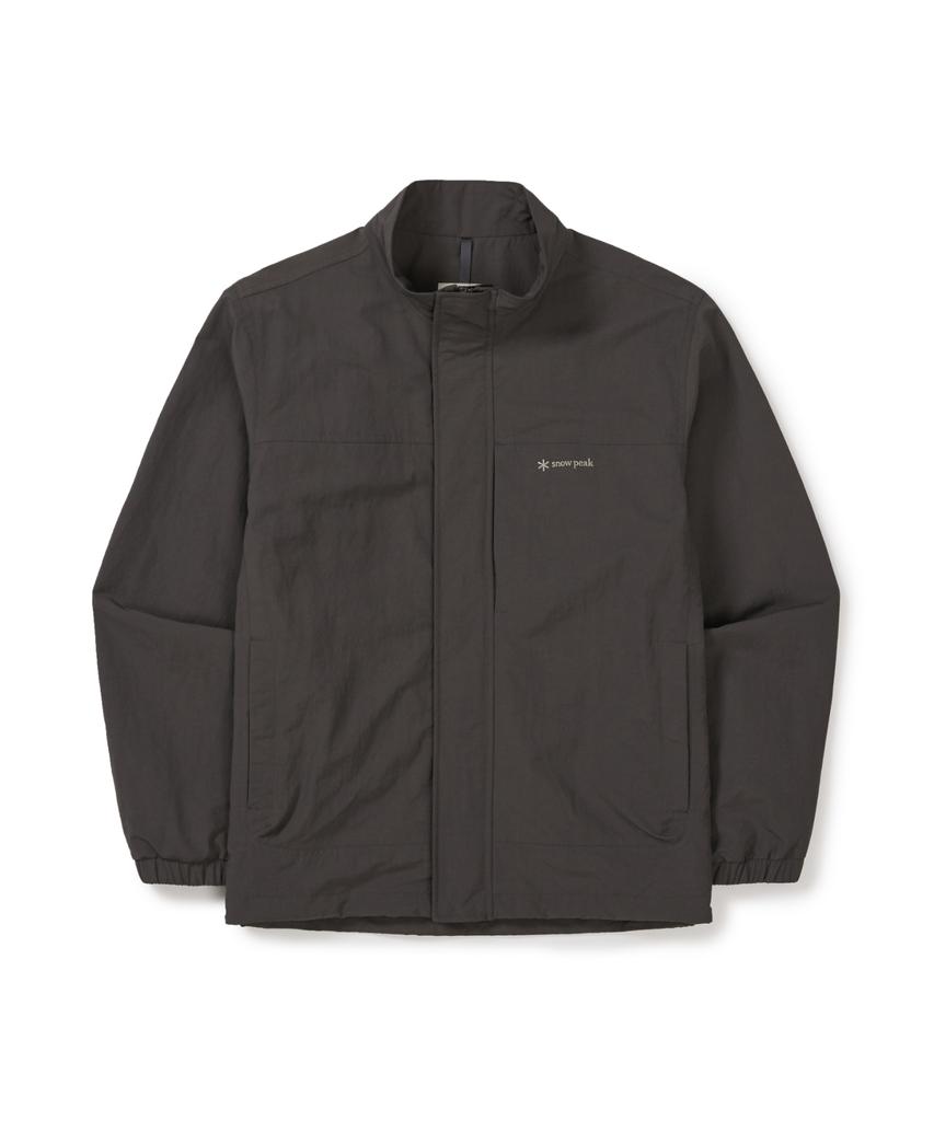 Snowpeak Apparel Cample Stand-Neck Windbreaker (S26Zmcwb12) Chocolate Khaki