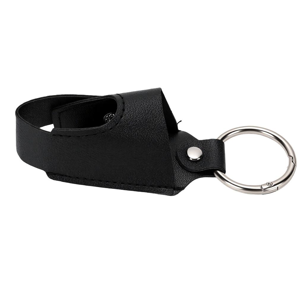 Inhaler Holder Portable PU Leather Inhaler Carrying Holder with Clip for Home Work Travel