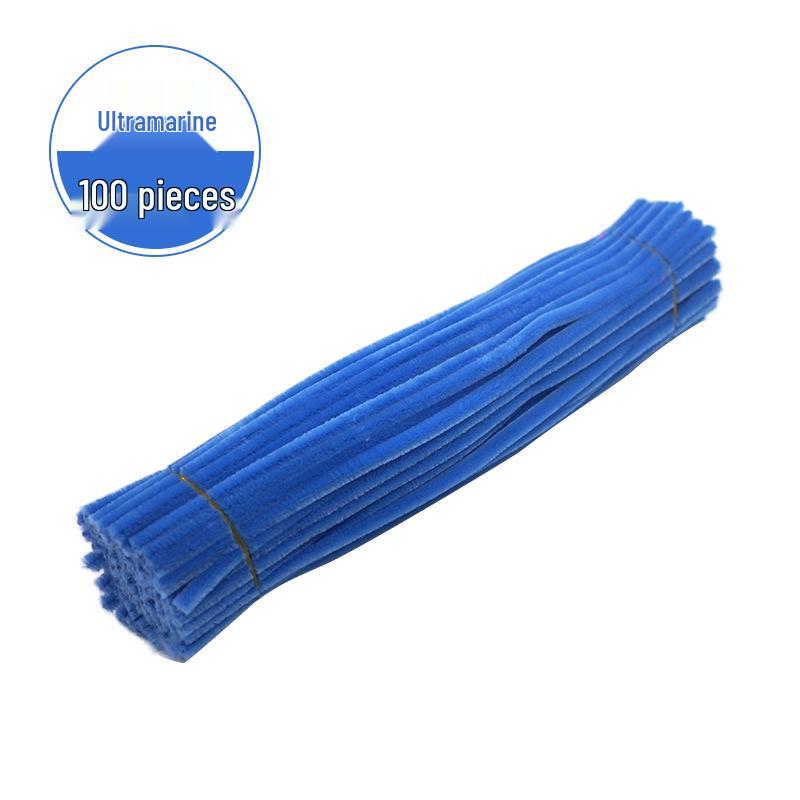 Youyou Tiger Twist Stick Handmade Super Soft Chenille Stems Educational Craft Materials for Macarons
