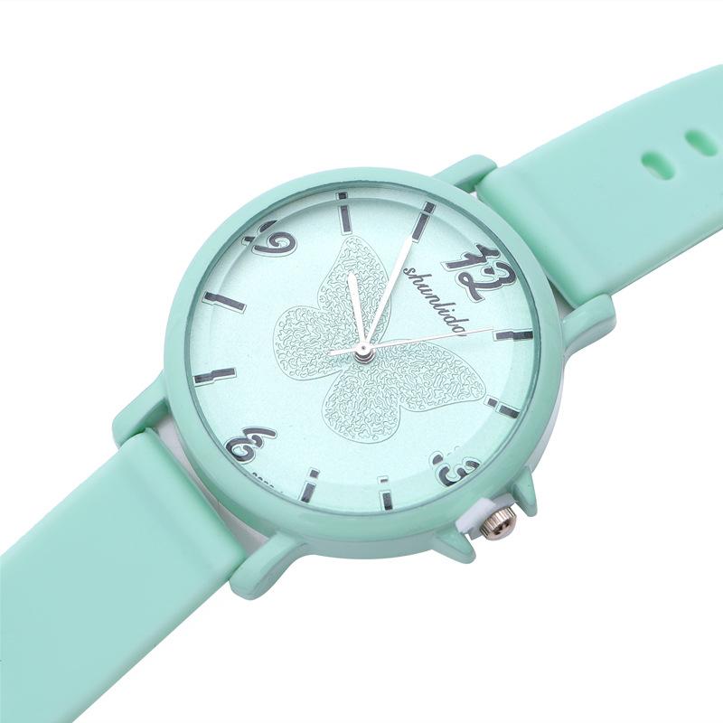 High Value Silicone Belt Casual Women'S Watch Fashionable Versatile Small Fresh Student Quartz Watch Women