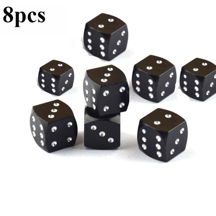 Aluminum Dice Tire Valve Caps Wheel Stem Tyre Tire Car Truck Motocycle Bike Dustproof Air Valve Dust Cap Cover Auto Accessoires
