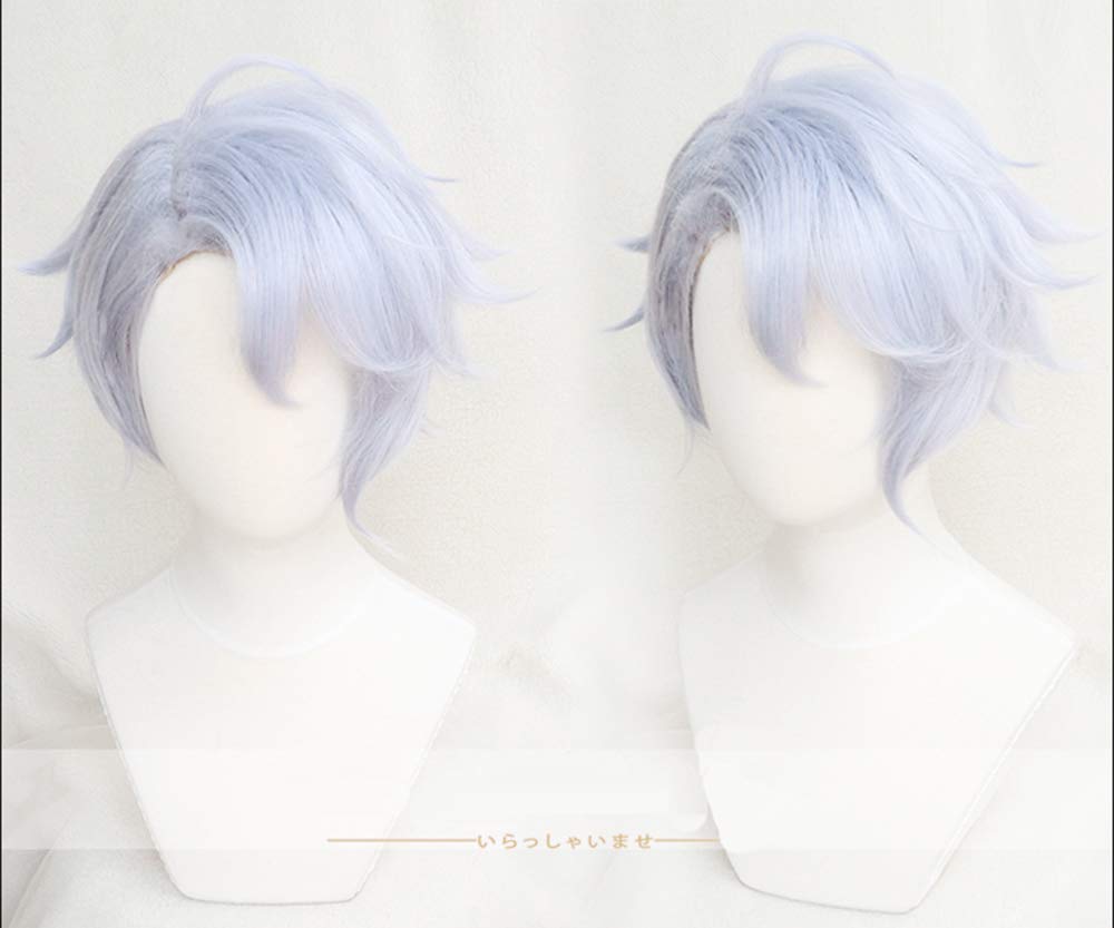 Miss Gray Mix Cosplay Costume Includes Net and Halloween Costume Wig, Accessory, Comb,