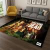 classic The Walking Dead Rick Daryl Horror TV Carpet Rug for Bedroom Living Room Sofa Doormat Home Decor,Kid Area Rug Non-slip