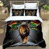 Bob Marley Lion Maple Leaf  Bedding Sets exquisite bed supplies set duvet cover comforter set bedding set luxury birthday gift02
