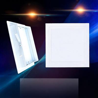Durable Aluminum Alloy Access Panel Snap-on Type Removable Inspection Door Anti-corrosion White Downpipe Inspection Hole