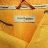 Unused Hush Puppies One Point Embroidery Long Sleeve Key Neck Knit L Men's Used