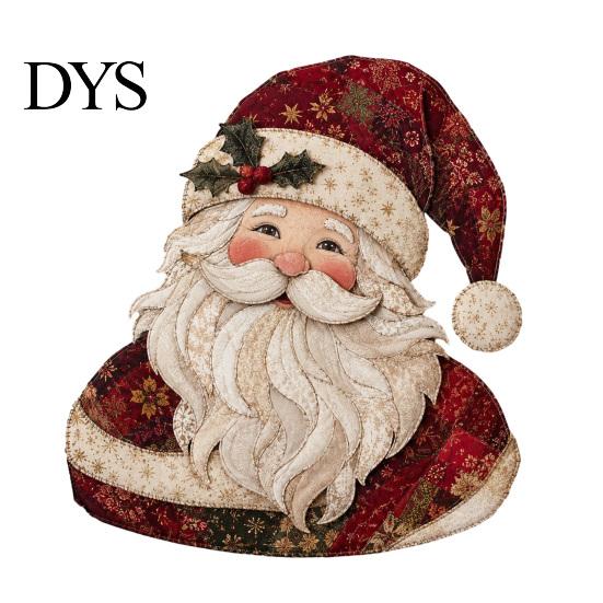 Balíček materiálů pro šicí koníček Vánoční DIY Patchworková sada, Halloween Klobouk čarodějnice Vánoční Domácí Sváteční tradice Ozdoba Zvířecí Látka Řemeslná sada
