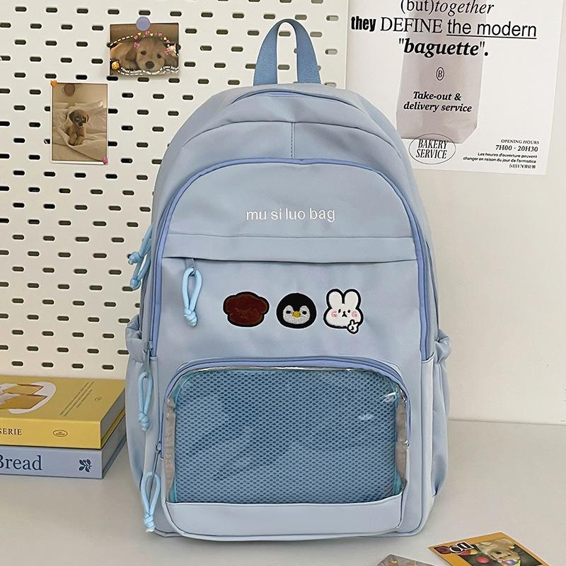 Schoolbag Elementary School Students  Girls Junior High School Students  High School Students  Multi Layer Backpacks