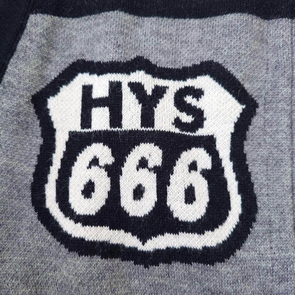 Used HYSTERIC GLAMORGirlJacquard jacketSweater
