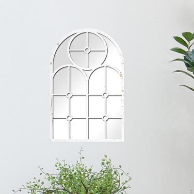 Arched Panel Decorative Mirror Wall Frame Acrylic Minimalism Function for Room Bedroom