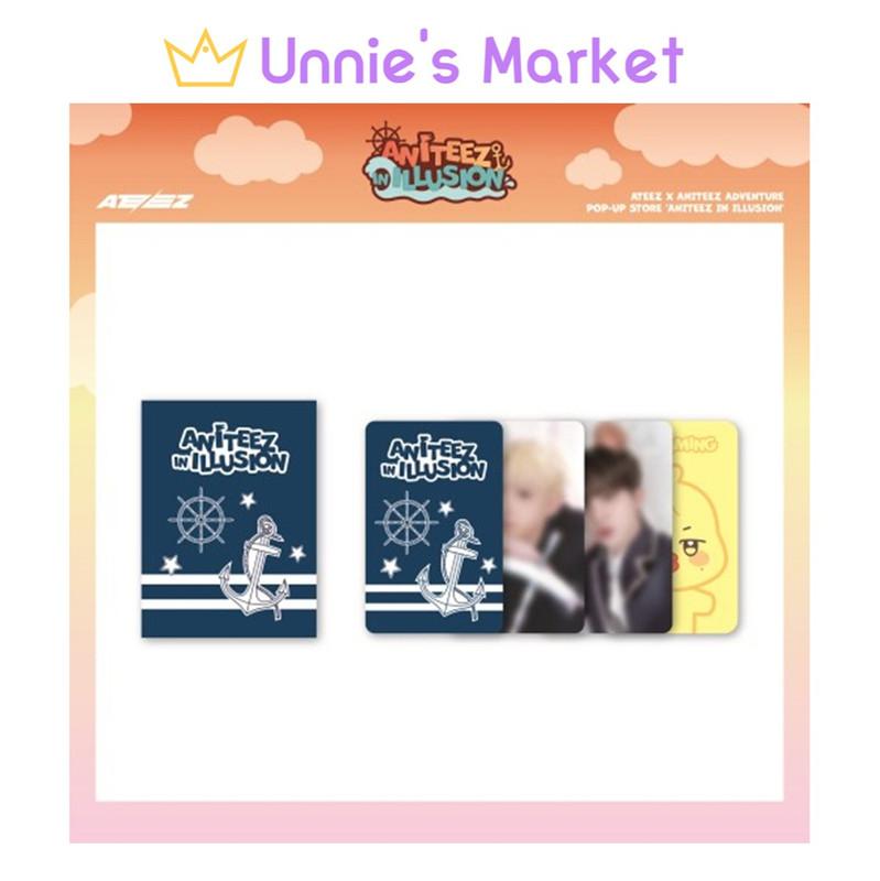 

[Предзаказ] ATEEZ x ANITEEZ IN ILLUSION Официальная СЛУЧАЙНАЯ ТОРГОВАЯ КАРТОЧКА MD