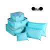 Compact Six-Piece Travel Organizer Set - Oxford Cloth Bags