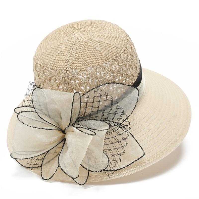 Spring and summer hat women's sun hat thin big eaves sun protection sun bucket hat