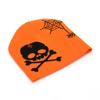 European, American Autumn and Winter Skull Embroidered Wool Hat Men's and Women's Adult Knitted Hat Windproof Pullover Hat
