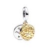 New 925 Silver Motorcycle Audio Tape Charm Beaded Chain Bracelet DIY Jewelry Trinket  Pendant Gift